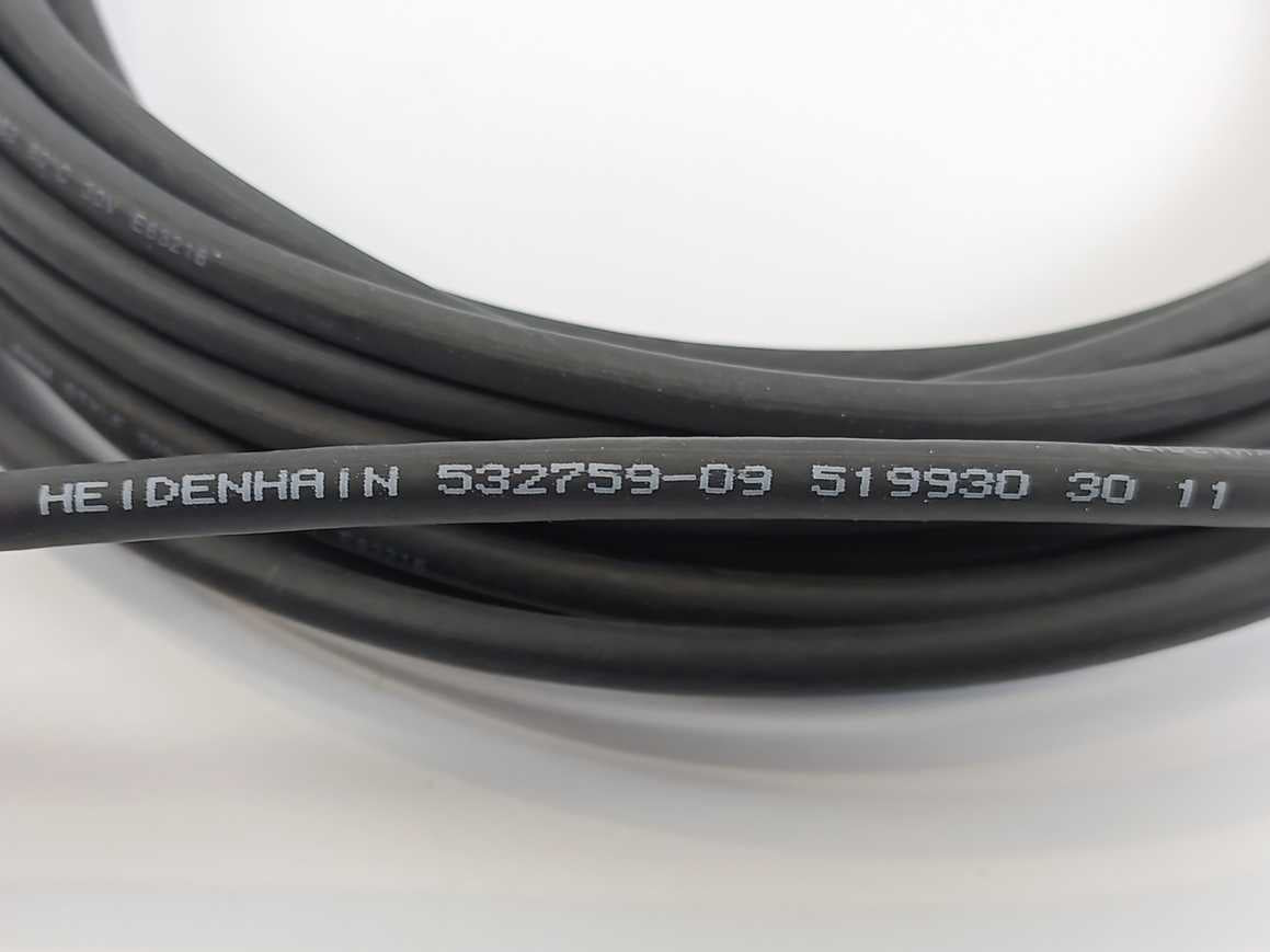 HEIDENHAIN 532759-09 42B012 0BB015 45 9.00 02 A015 BK Adapter Cable 9m
