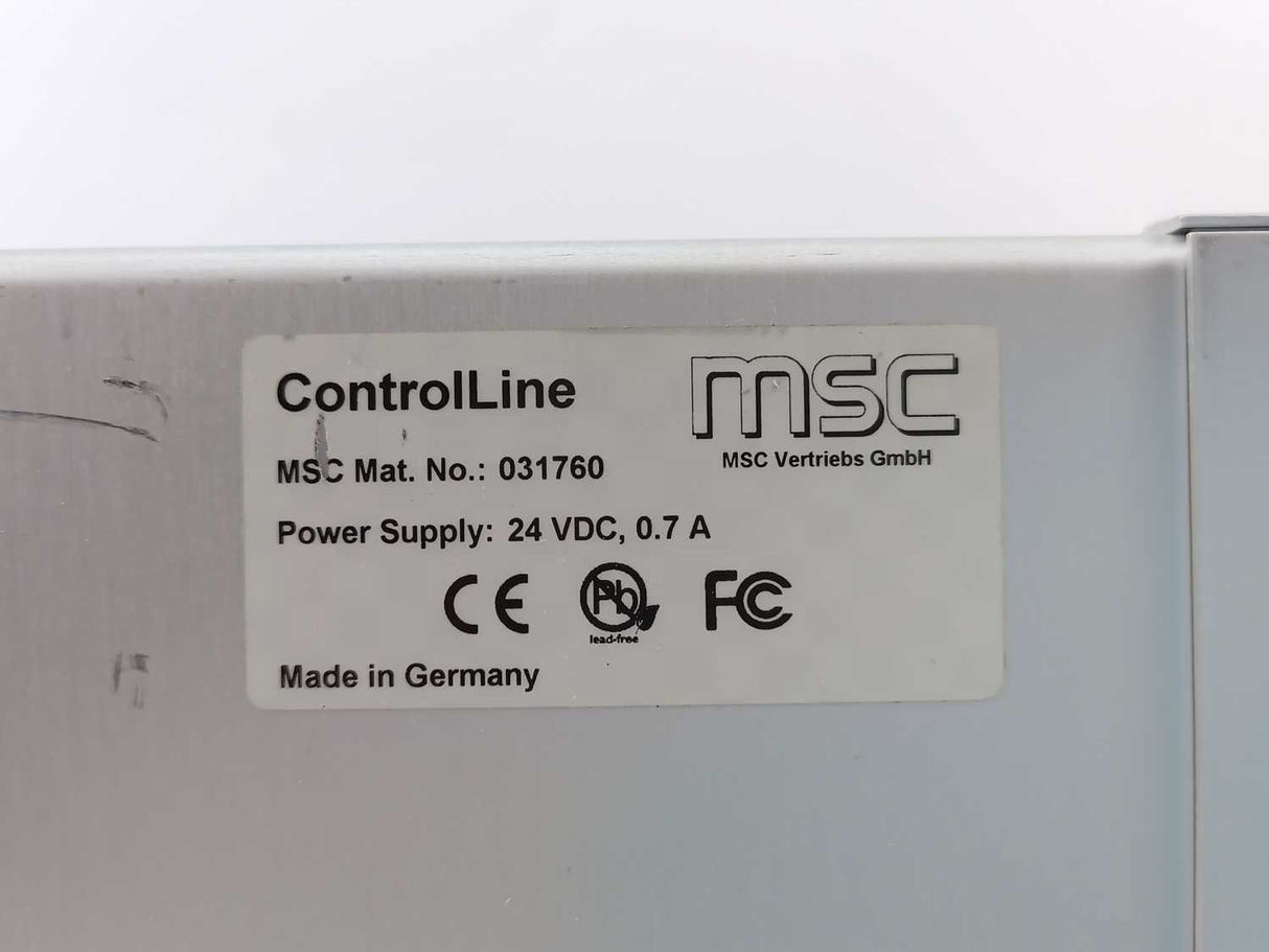 TRUMPF 0386831 031760 ControlLine V2 SYS TRU SE 07 24V Sensor Controller