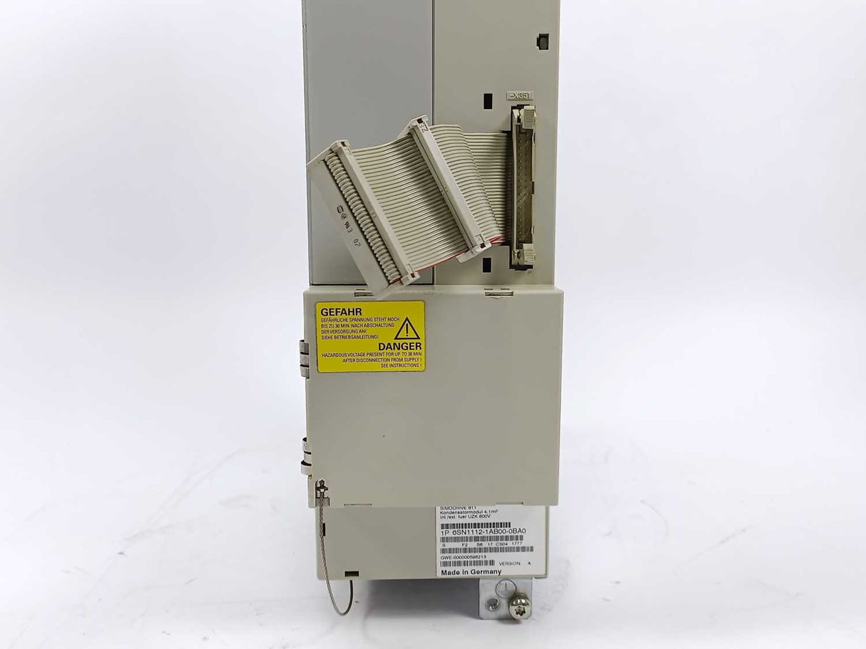 Siemens 6SN1112-1AB00-0BA0 SIMODRIVE 611 Capacitor Module 4.1 MF