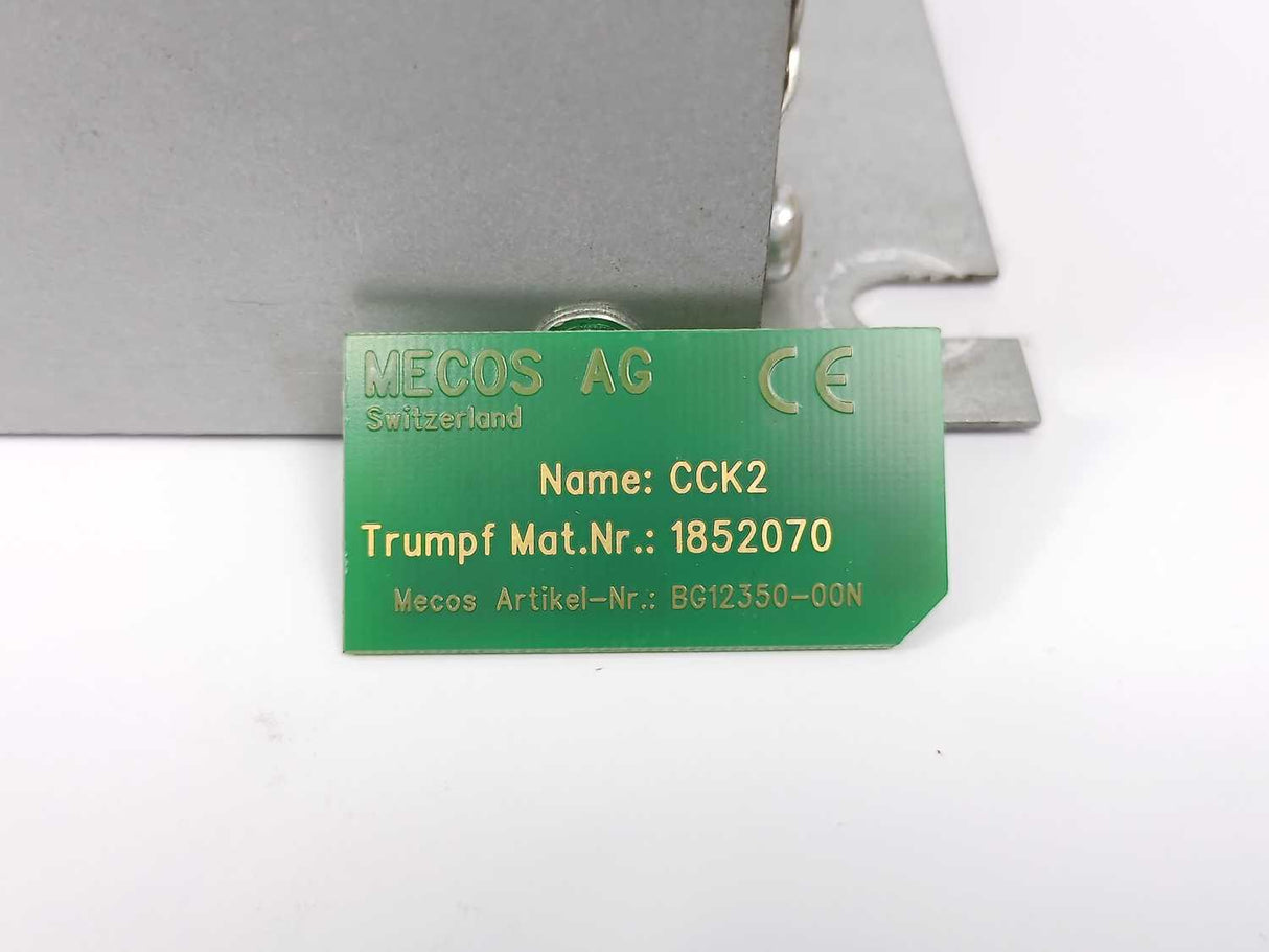 Mecos IMC15 BG10837-01NI Magnetic Bearing and Motor Controller