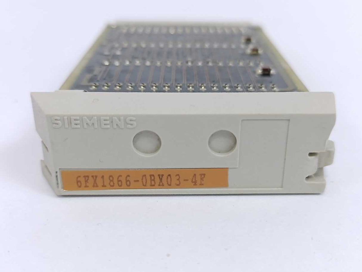 Siemens 6FX1866-0BX03-4F 580 226 9001.02 Module Card