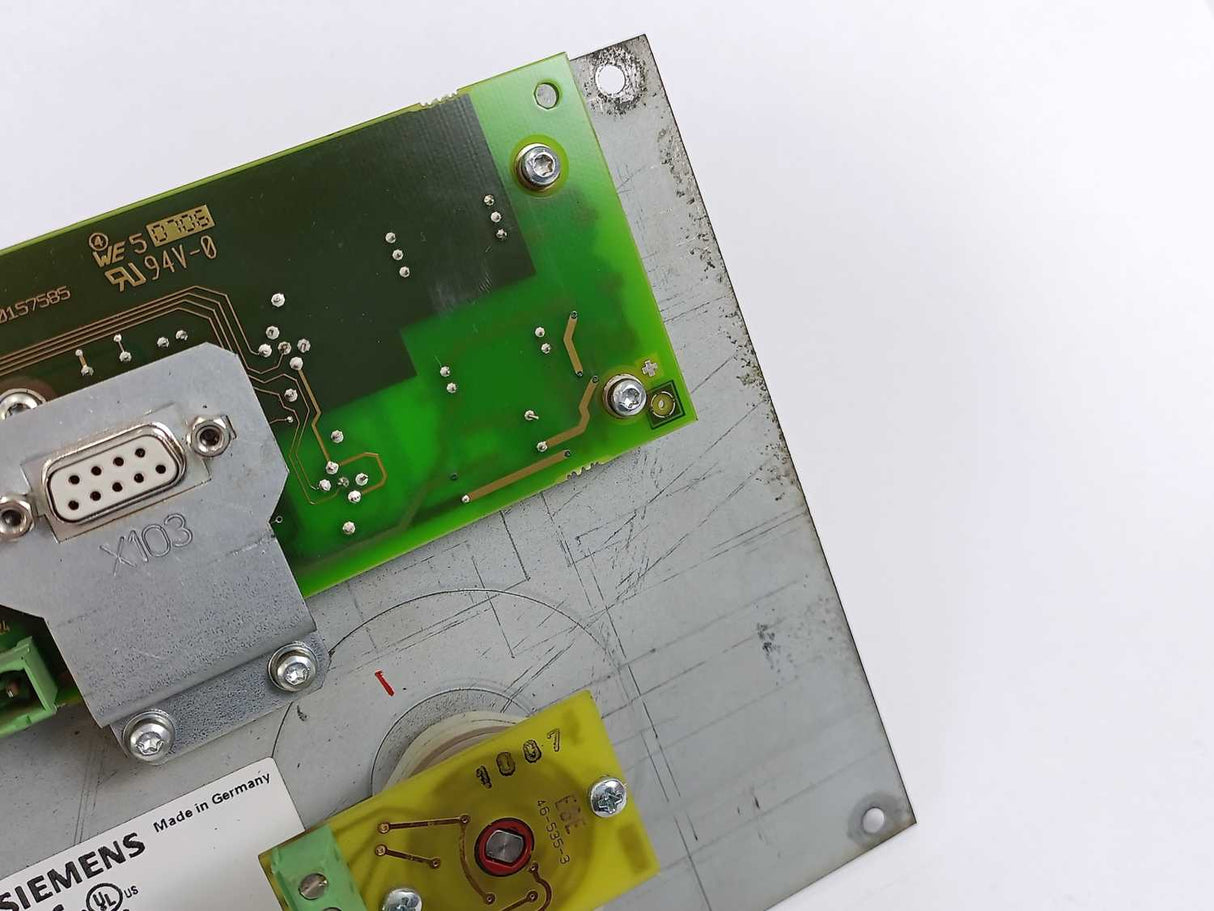 Siemens 6FC5203-0AF52-1AA0 SINUMERIK 840D MCP 19" Control Panel