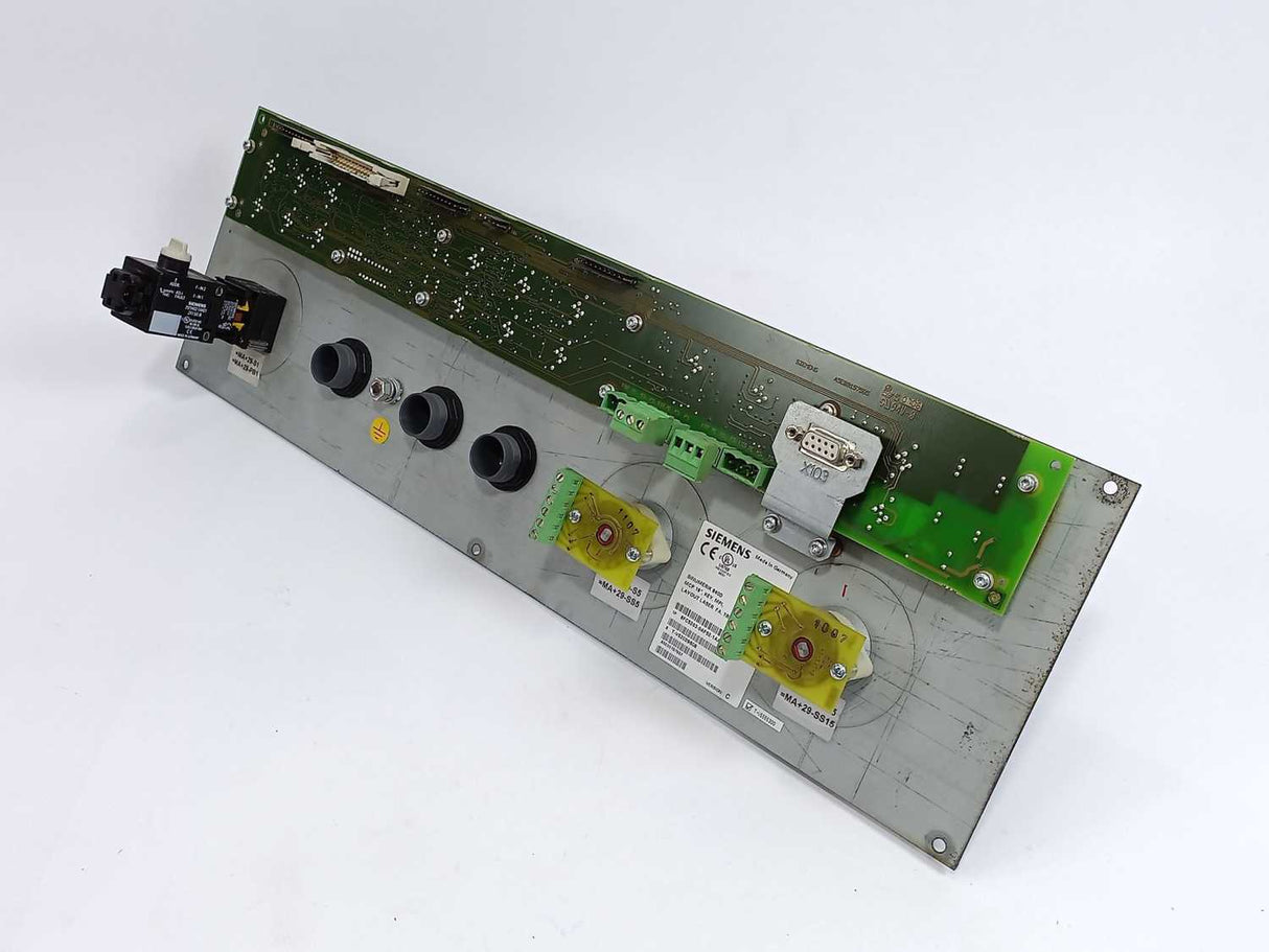 Siemens 6FC5203-0AF52-1AA0 SINUMERIK 840D MCP 19" Control Panel