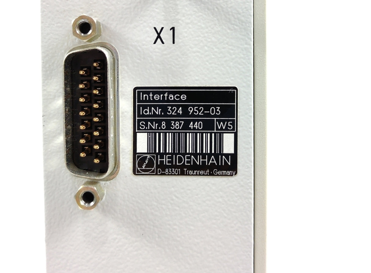 HEIDENHAIN 324952-03 Interface Card for SIMODRIVE 611