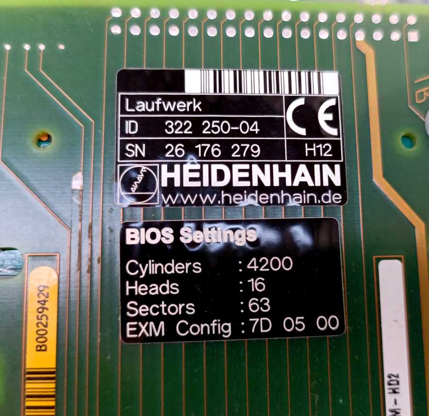 HEIDENHAIN 322250-04 Drive 322 250-04