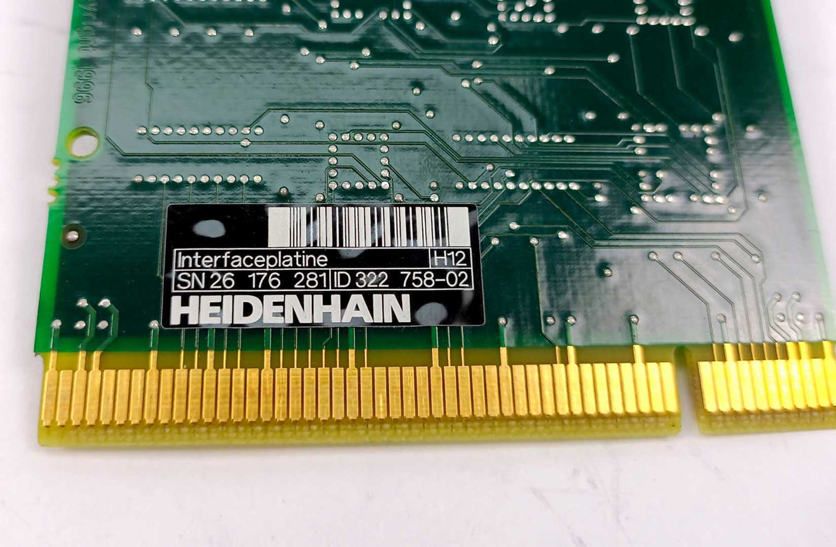 HEIDENHAIN 322758-02 Interfaceplatine