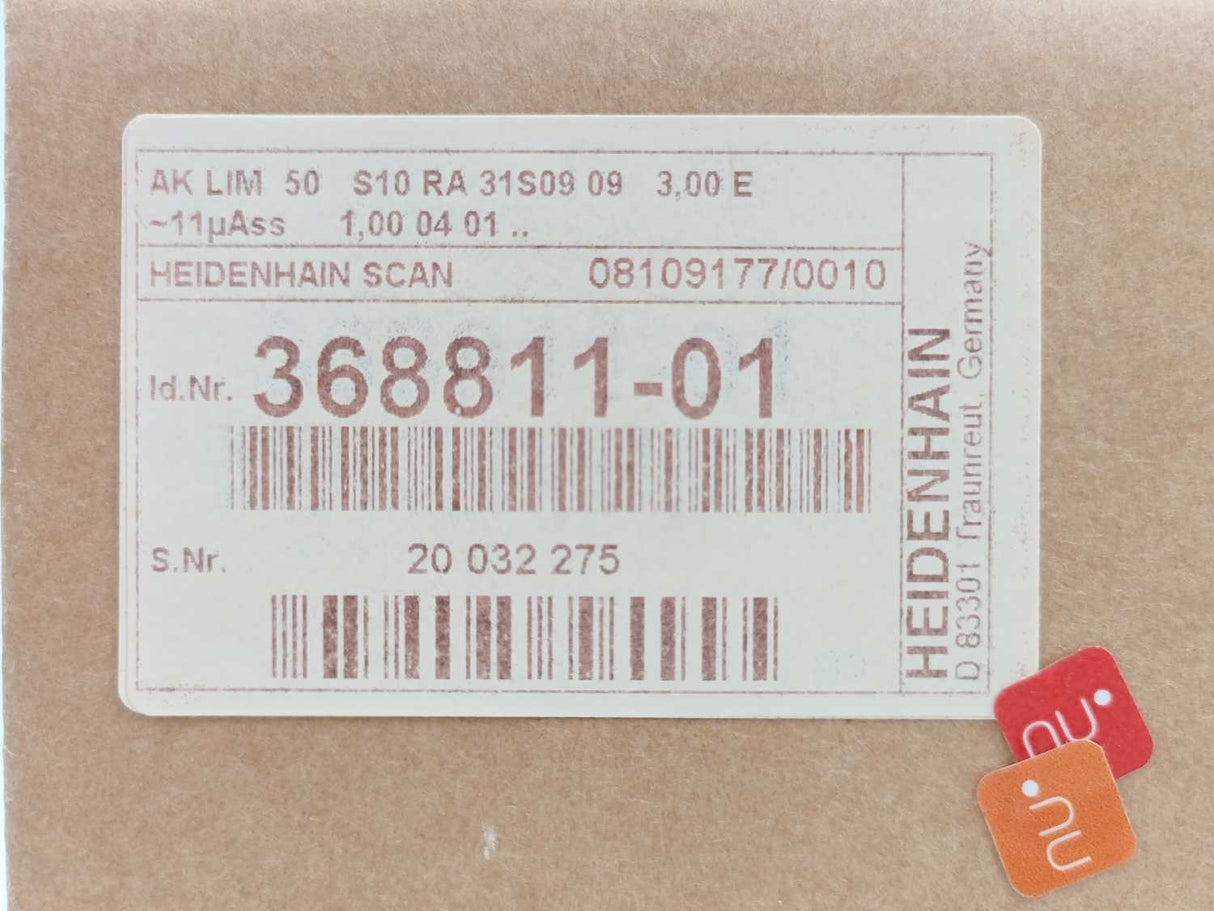 HEIDENHAIN 368811-01 AK LIM 50, Scanning head