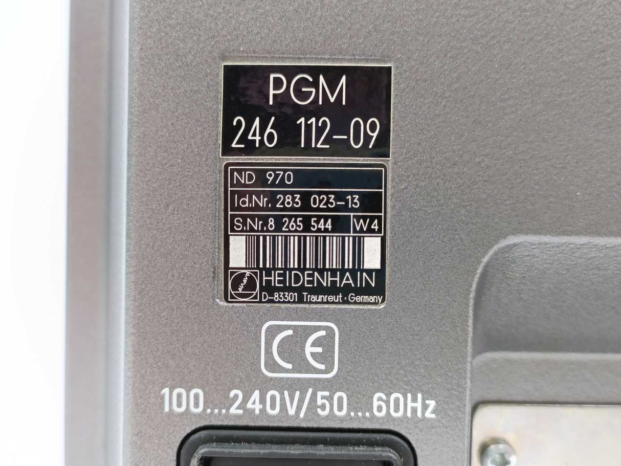 HEIDENHAIN 283023-13 ND 970, 246112-09