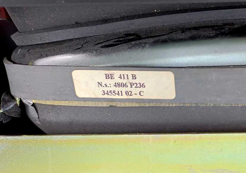 HEIDENHAIN 345541-02 BE 411B, Monitor