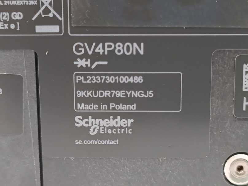 Schneide Electric GV4P80N Motor Circuit Breaker, 131037