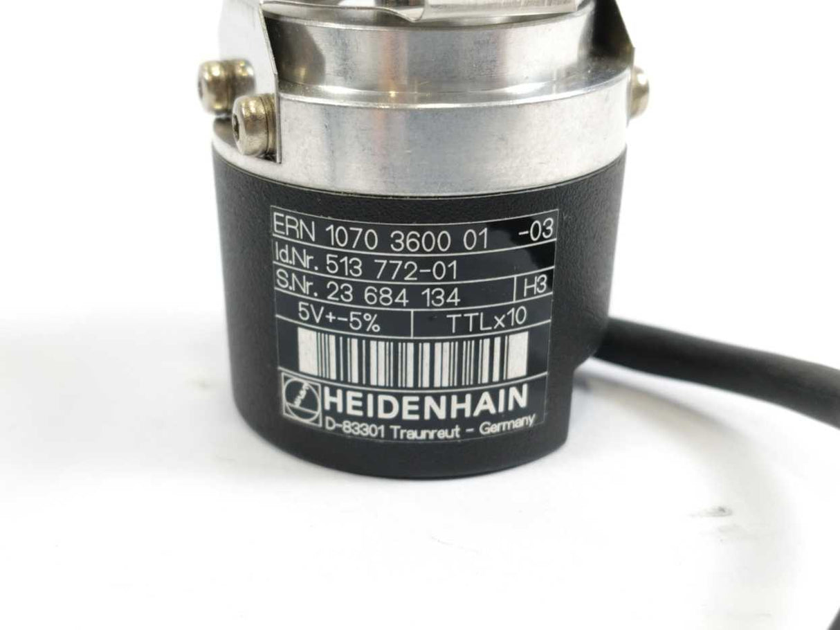 HEIDENHAIN 513772-01 ERN 1070 3600 01 -03 Rotary Encoder