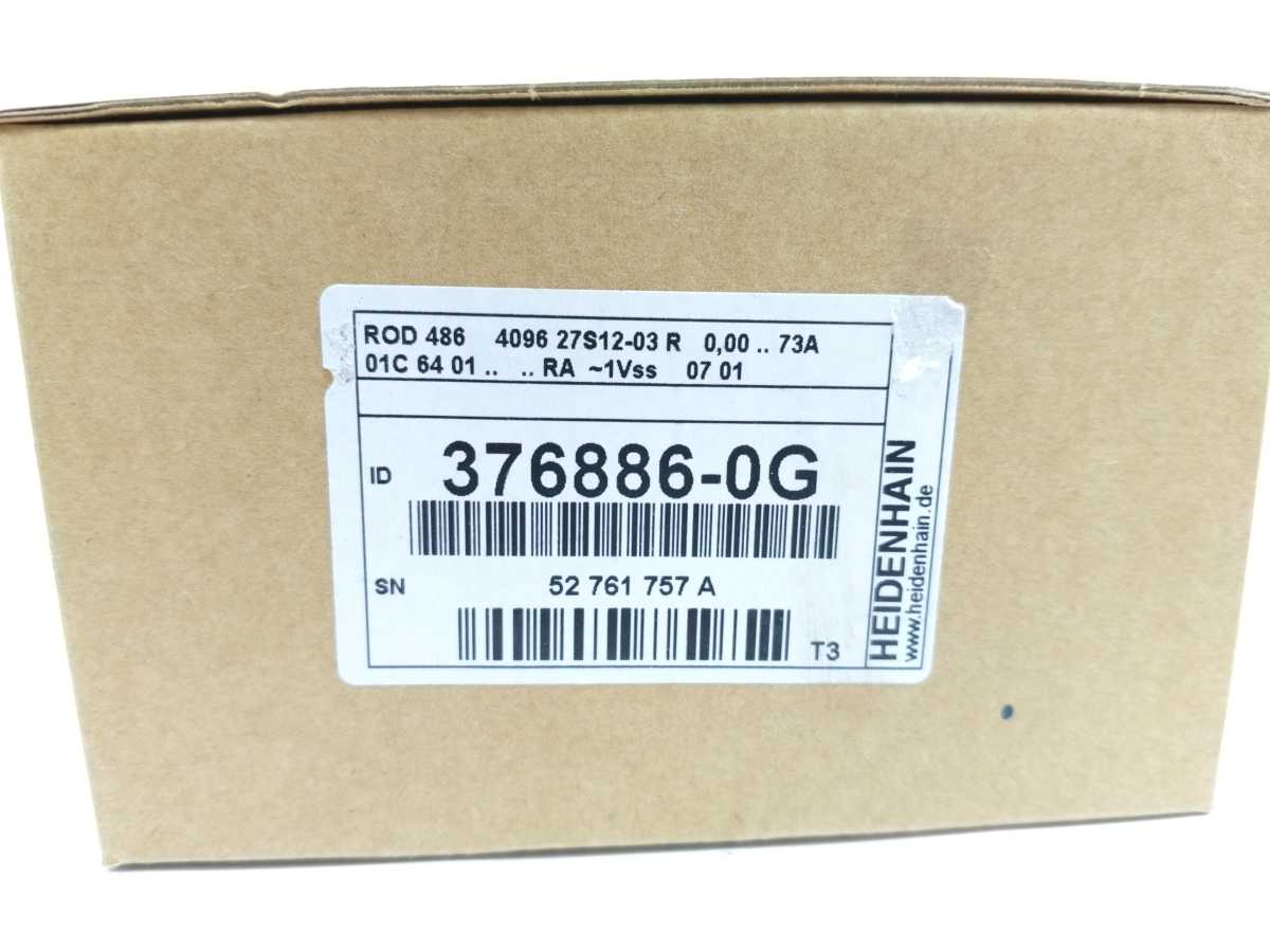 HEIDENHAIN 376886-0G ROD 486 Incremental Rotary Encoder w/ Integral Bearing