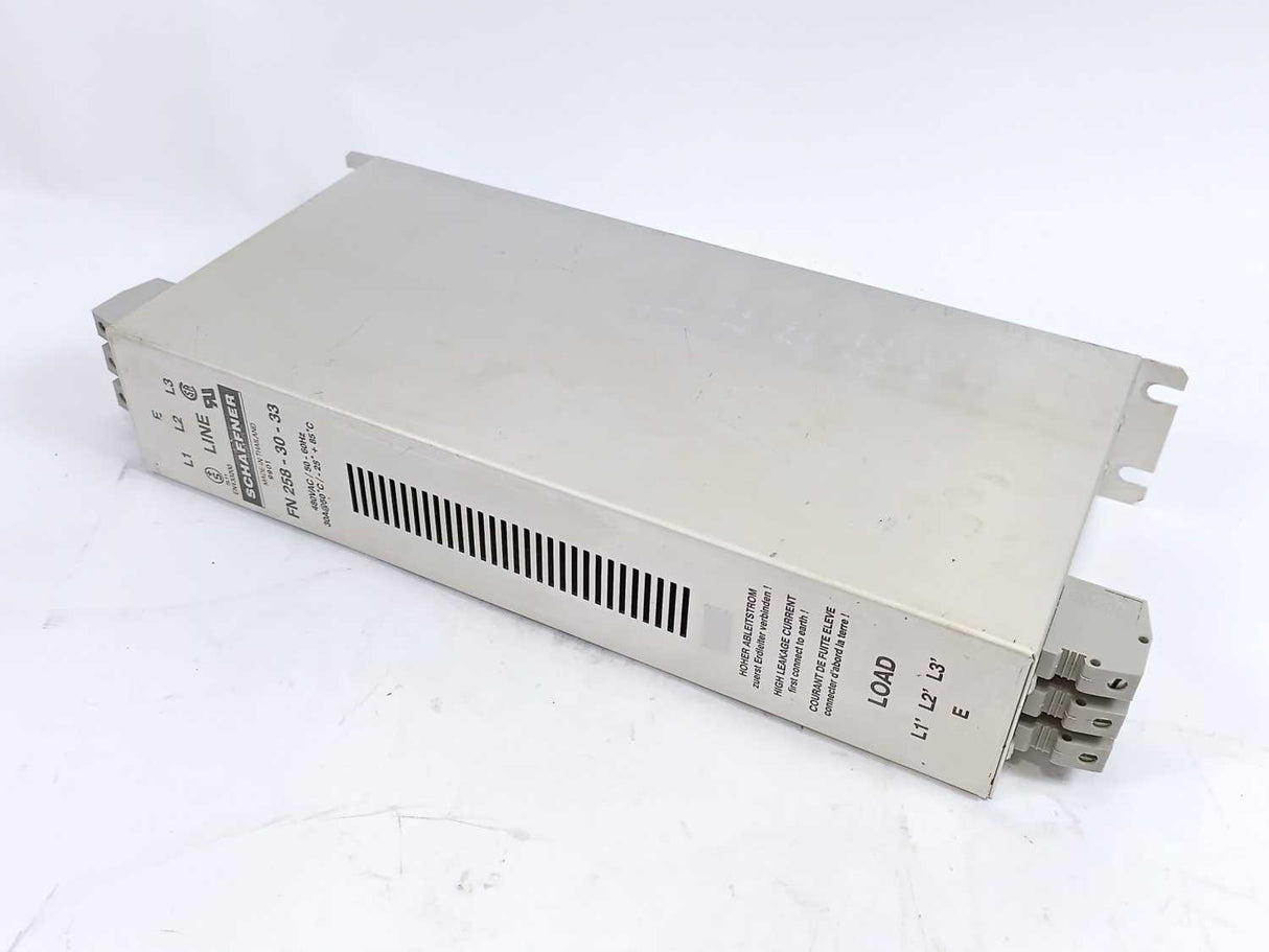 SCHAFFNER FN258-30-33 480VAC/50-60Hz