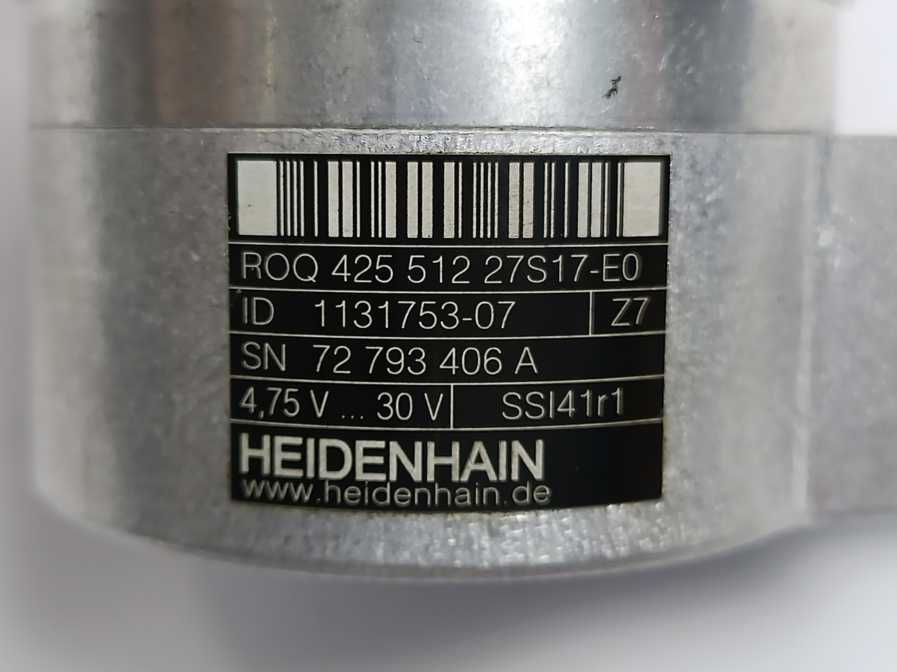 HEIDENHAIN 1131753-07 ROQ 425 512 27S17-E0 Rotary Encoder