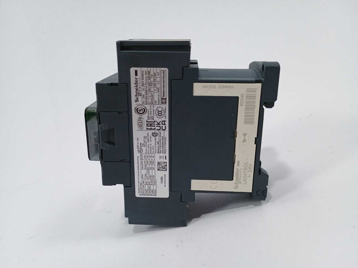 Schneider Electric LC1D123BL Contactor 24VDC