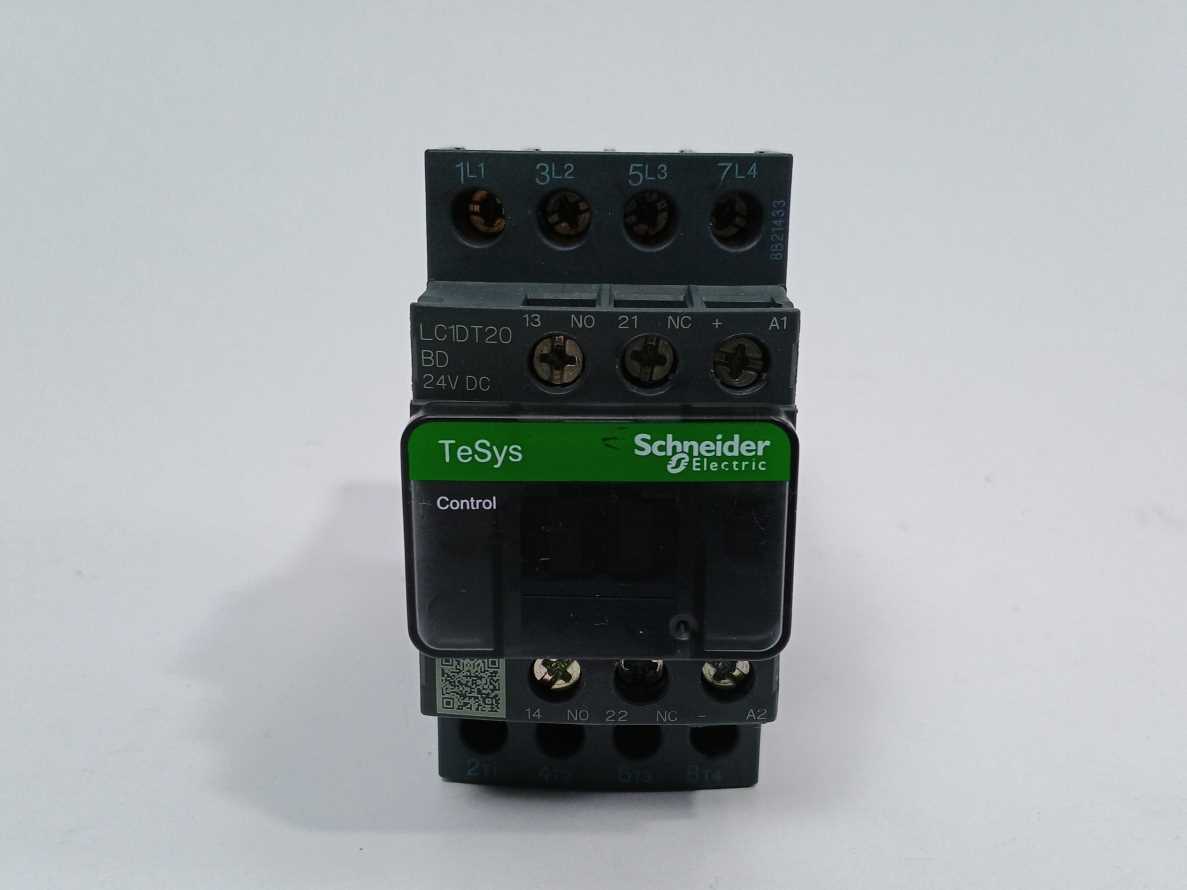 Schneider Electric LC1DT20BD TeSys Contactor 24VDC