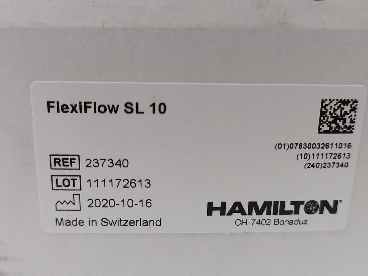 Hamilton 237340 FlexiFlow SL 10 Flow-Through Housing, Surplus stock.