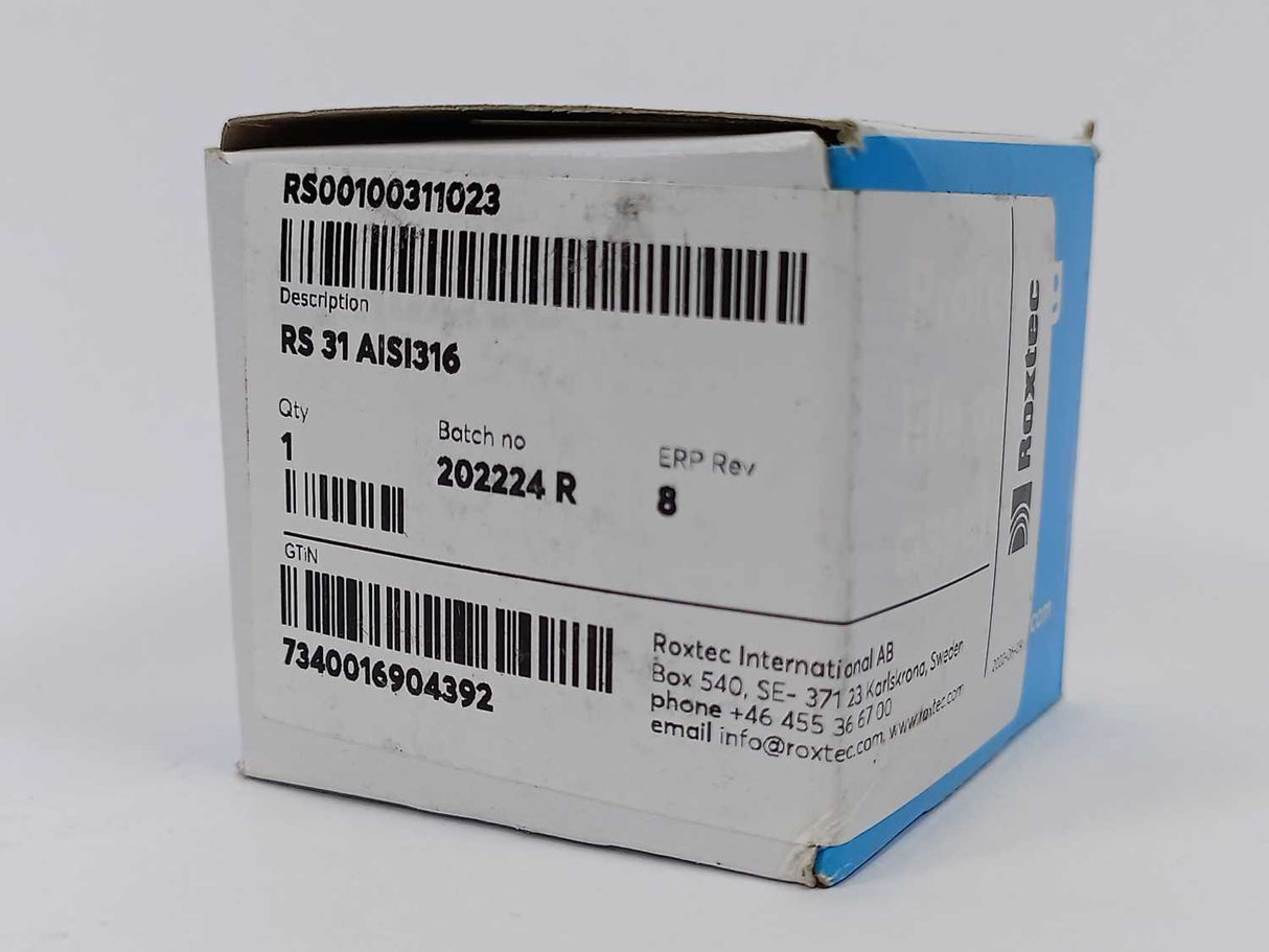 Roxtec RS 31 AISI316 RS Seal RS00100311023 W/Lubricant