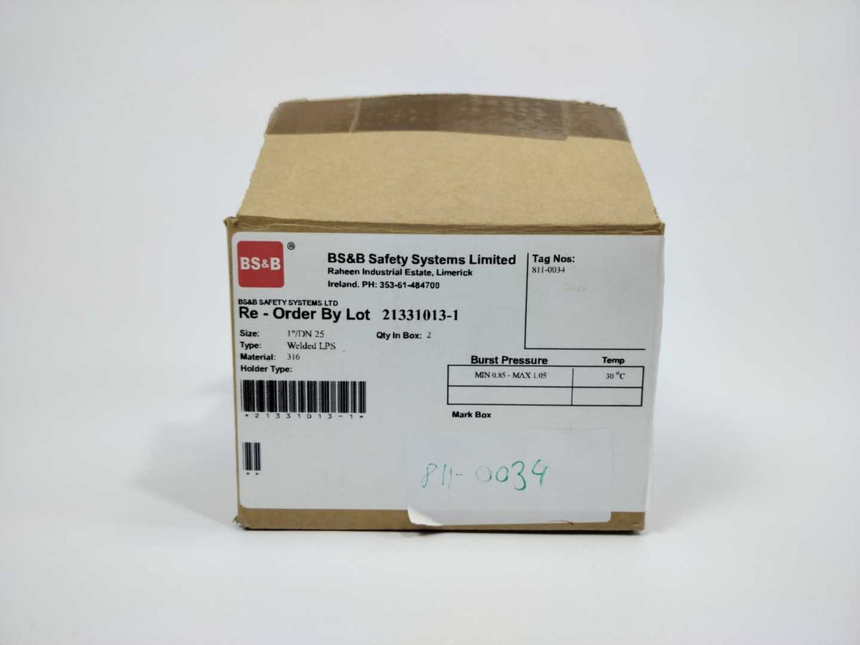 BS&B 811-0034 Welded LPS