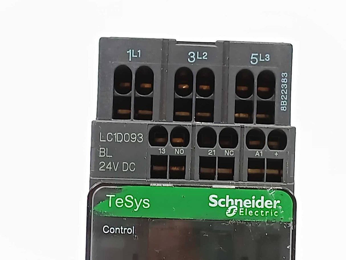 Schneider Electric LC1D093BL TeSys D kontaktor 9A 3P+1NO+1NC 24VDC