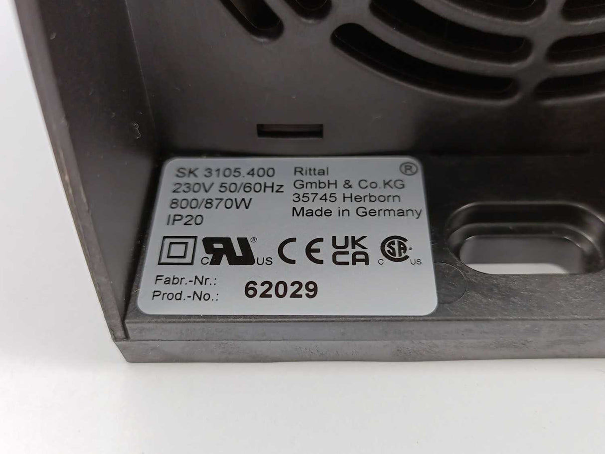 Rittal SK 3105.400 Enclosure heater with fan
