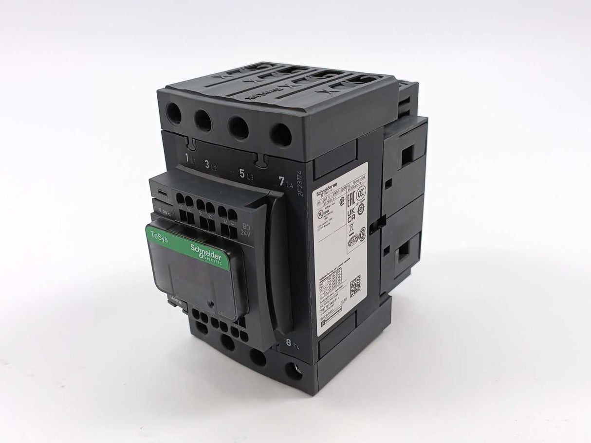 Schneider / Telemecanique LC1DT60A3BD 4 Pole Contactor 440V 60A 24VDC Coil