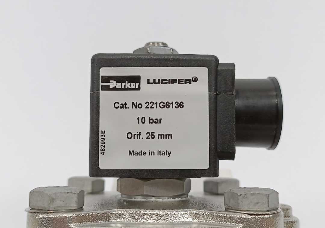 Parker 221G6136-2995-481865C2 2-Way Normally Closed, 1" Solenoid Valve