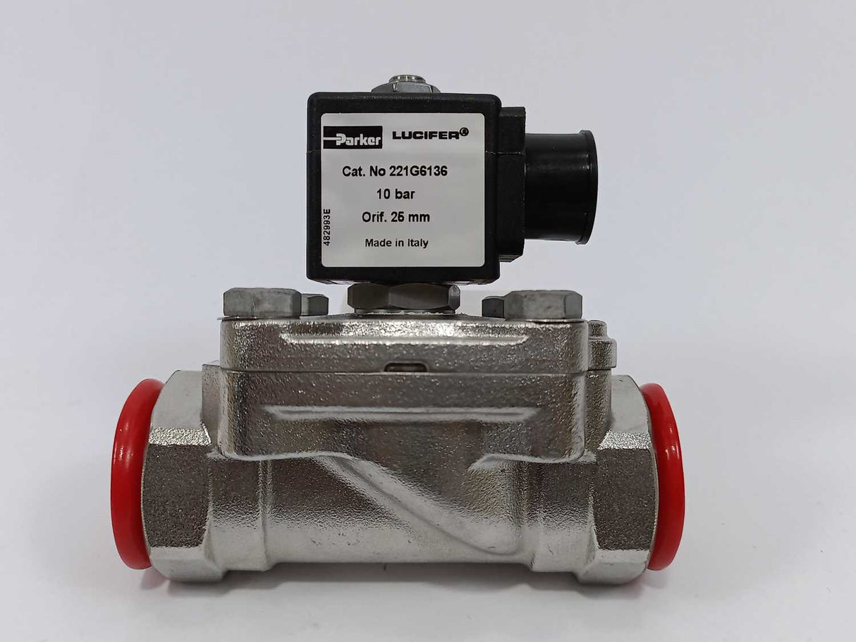 Parker 221G6136-2995-481865C2 2-Way Normally Closed, 1" Solenoid Valve