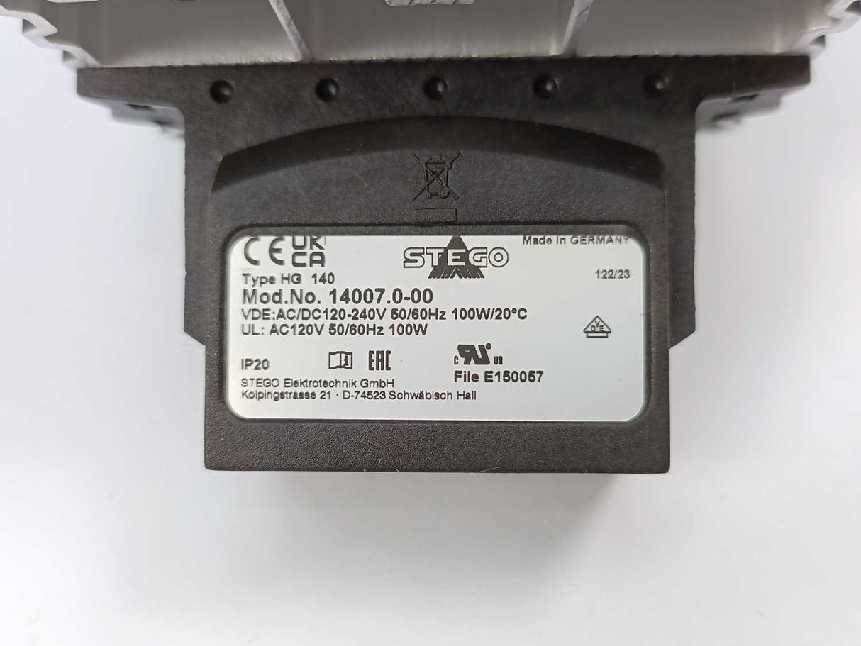 Stego 14007.0-00 Enclosure heater HG 140