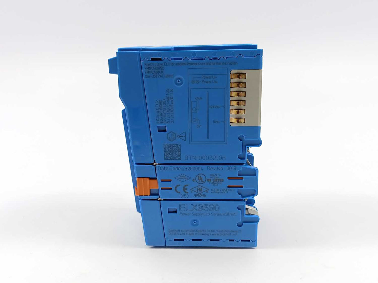 Beckhoff ELX9560 Power supply terminal, 24 V DC, electrically isolated