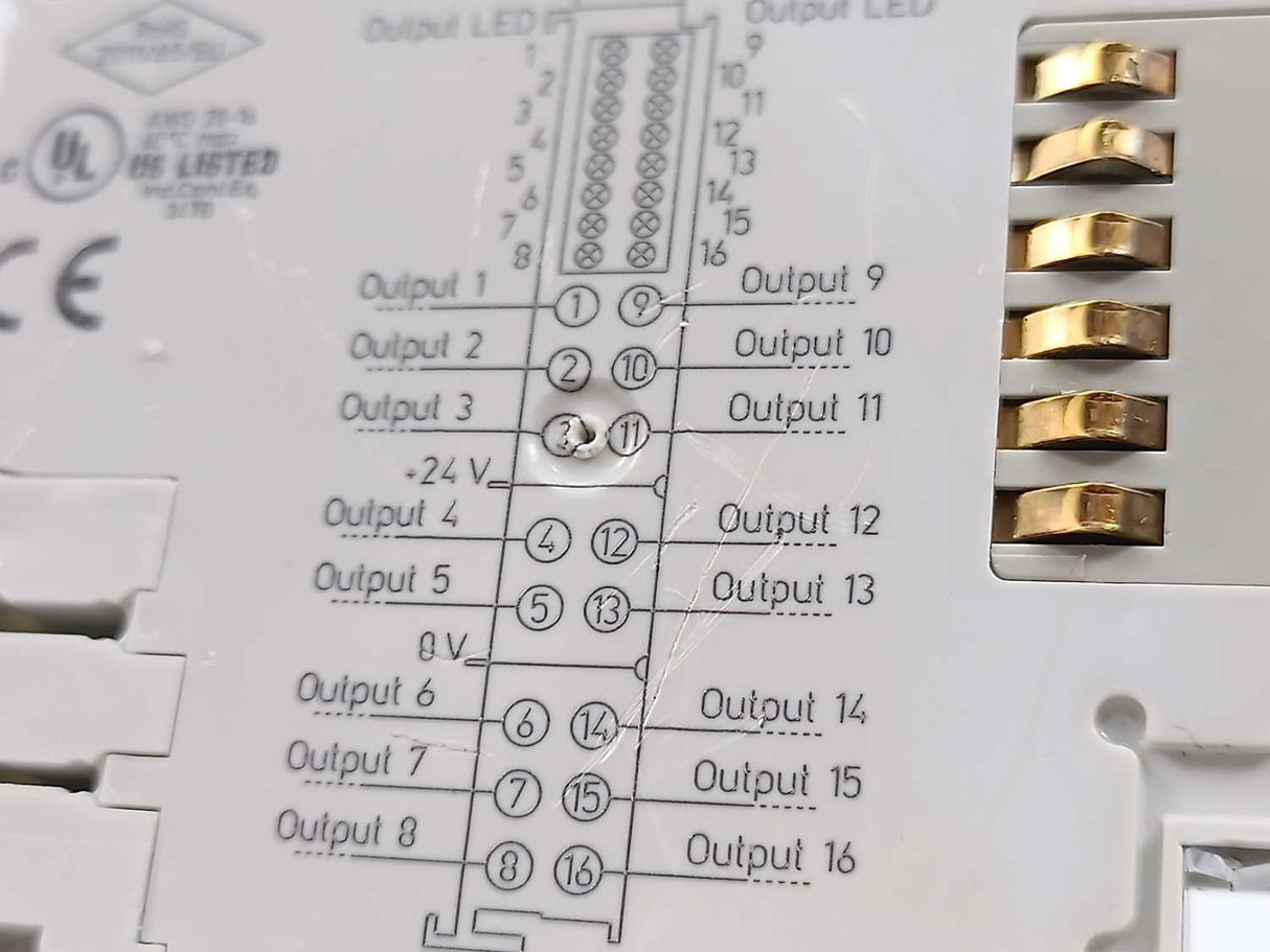 Beckhoff EL2809 16xDigital Output 24V DC, 0,5A