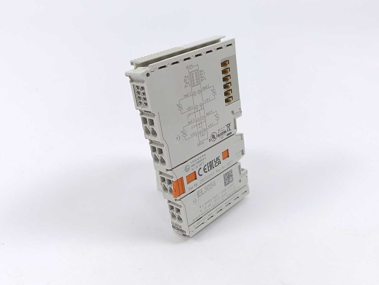 Beckhoff EL3054 4x analog input / single ended