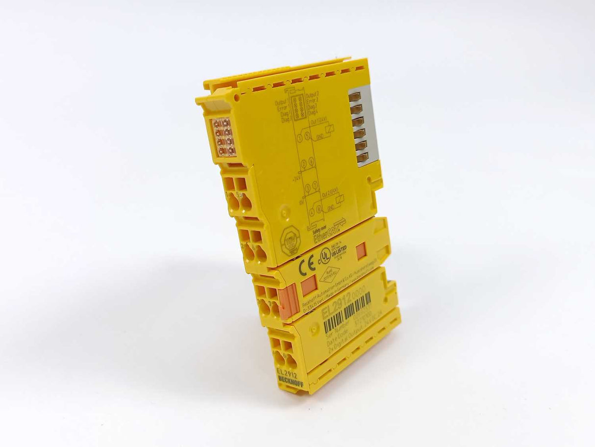 Beckhoff EL2912 EtherCAT Terminal, 2-channel digital output, 24 V DC, 2 A