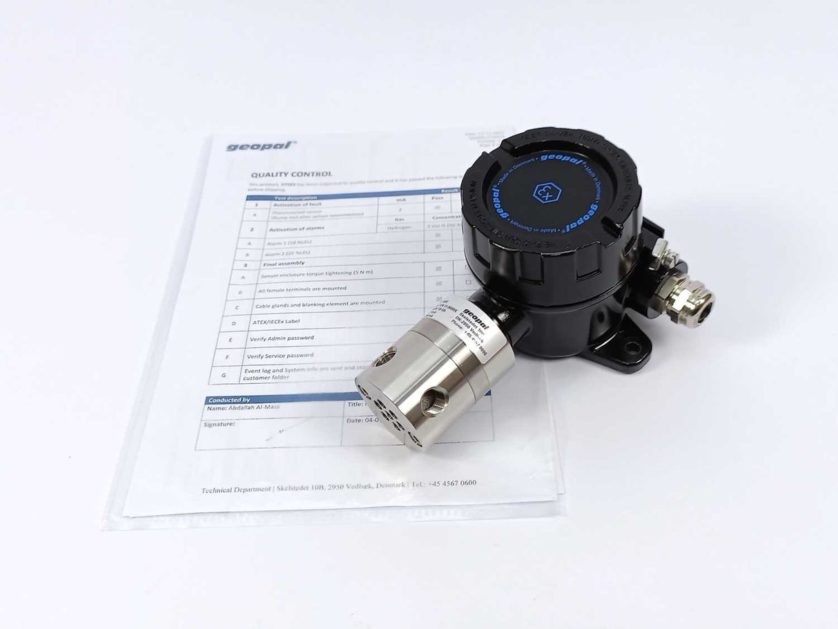 Geopal GJ-EX Gas Detector. Ex certified