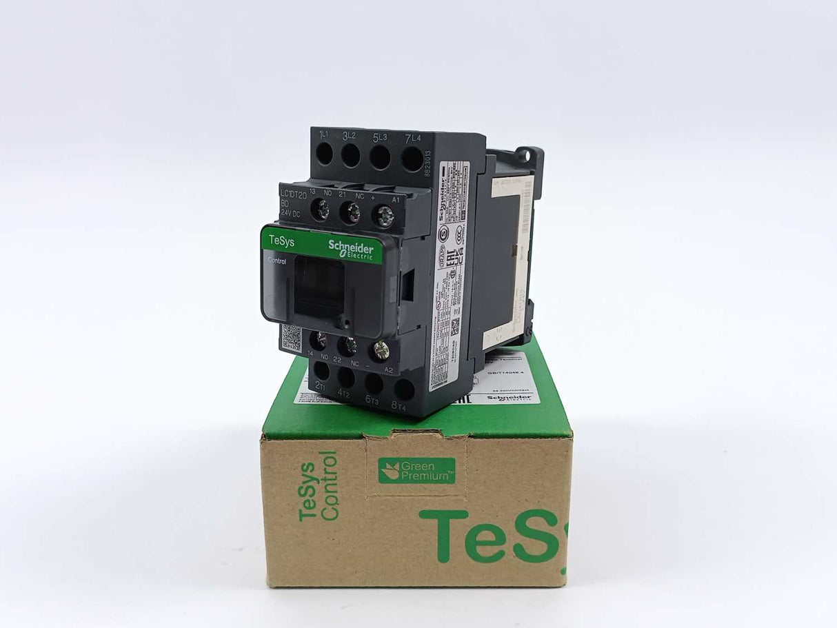 Schneider / Telemecanique LC1DT20BD TeSys Contactor 24VDC LAD4TBDL