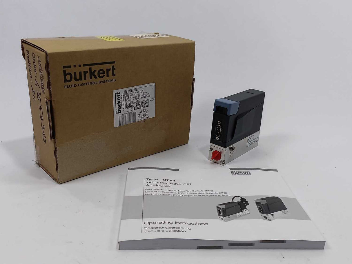 Burkert 20031664 8741 Mass Flow Controller / Meter