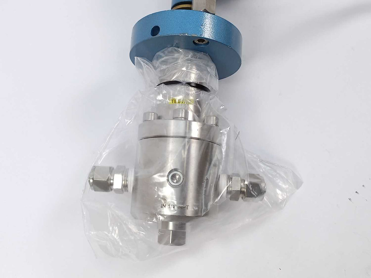 Gulex TA70/1/EX/P7/4-20/4U/4S/4-20 Valve actuator + Swagelok BSHN4-02-5-EEK-G93