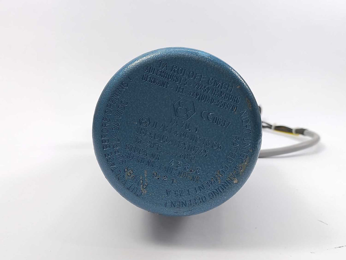 Gulex TA70/1/EX/P7/4-20/4U/4S/4-20 Valve actuator + Swagelok BSHN4-02-5-EEK-G93