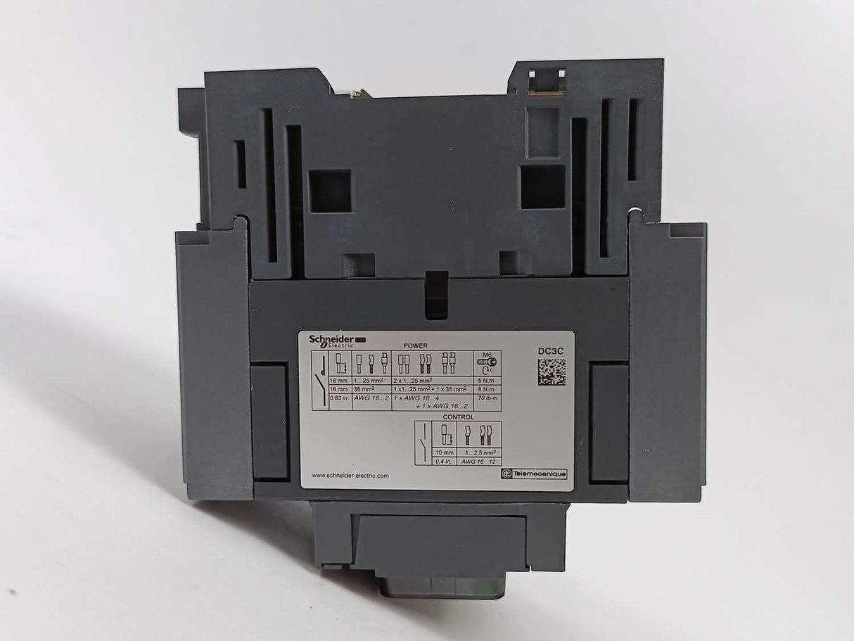 Schneider Electric LC1D40A3BD 3 Pole Contactor 440V-40A-24VDC coil