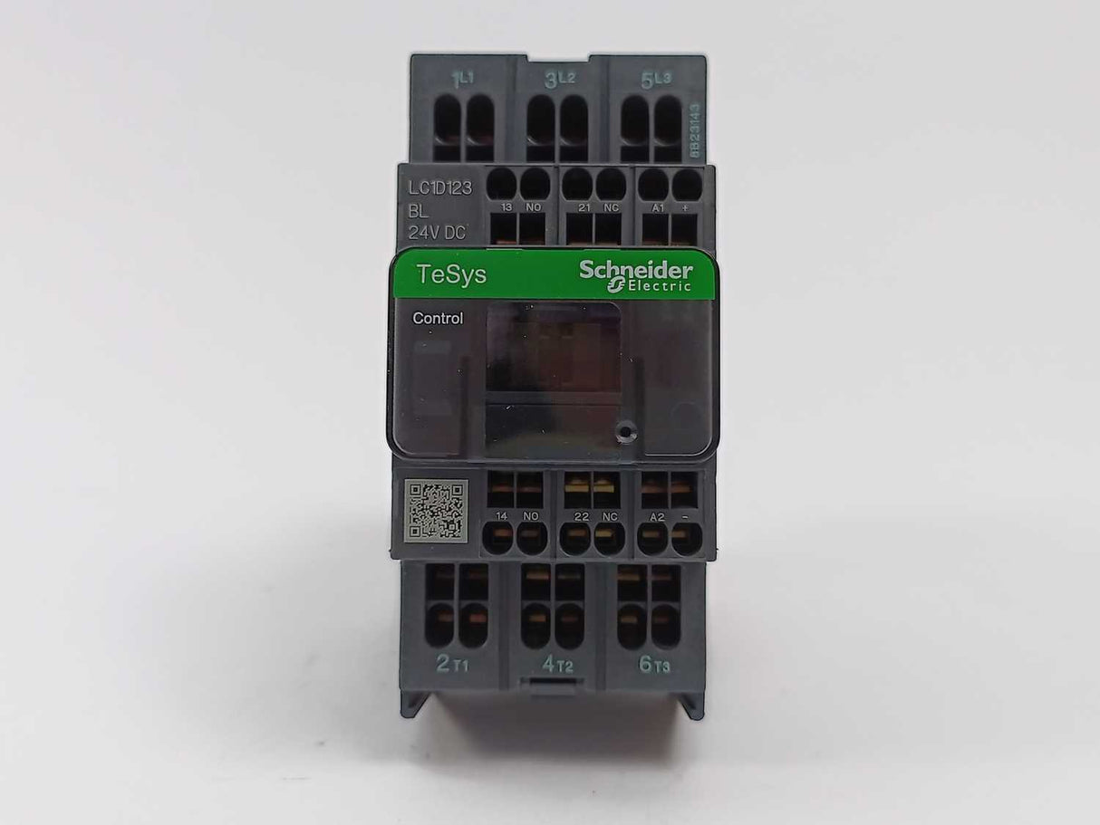 Schneider Electric LC1D123BL Contactor 3P, 12A, 24VDC
