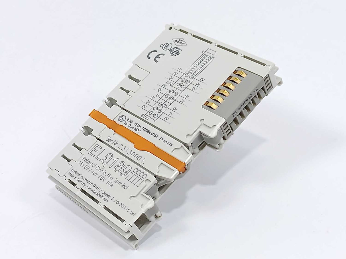 Beckhoff EL9189 Potential distribution terminal