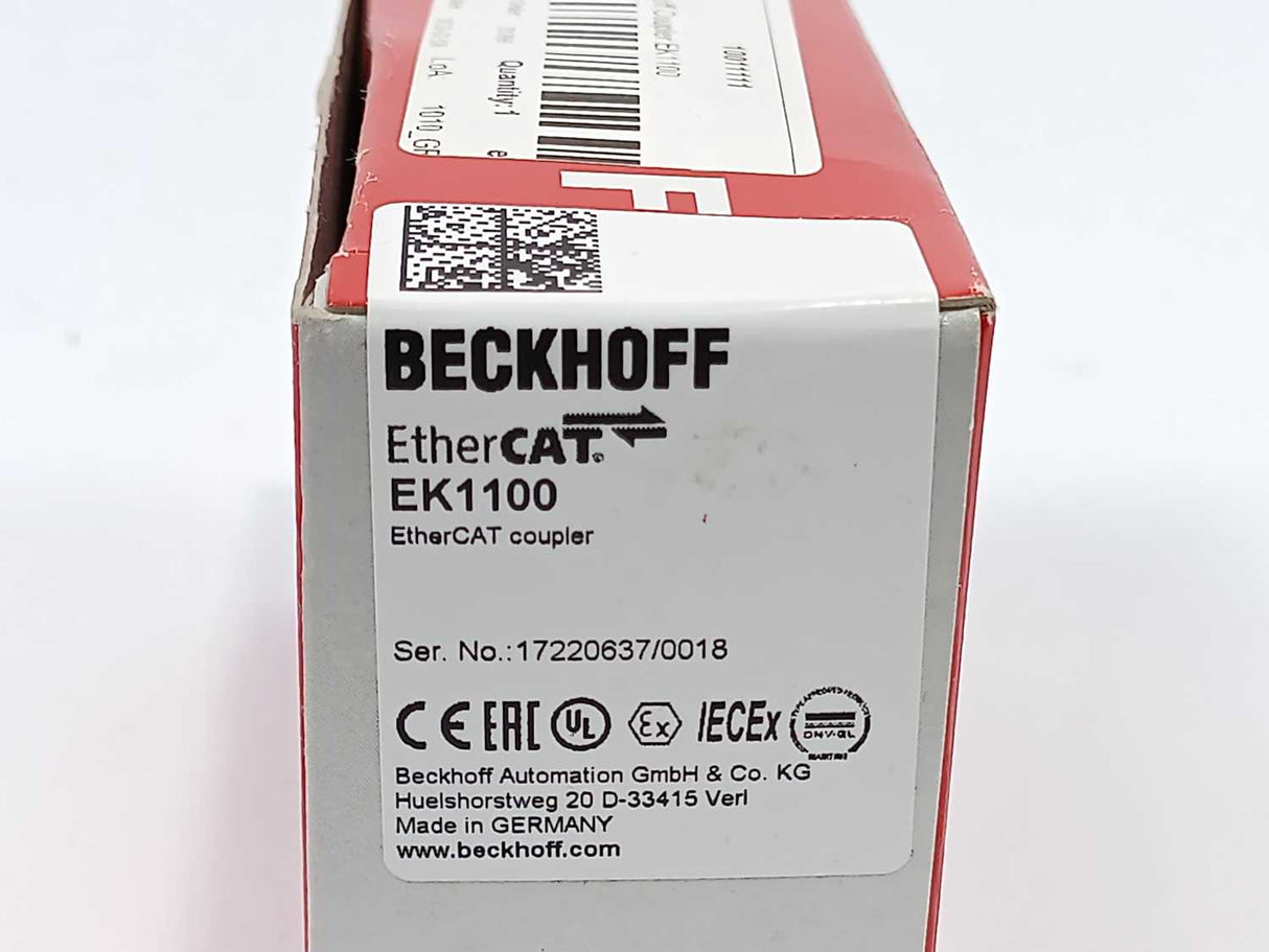 Beckhoff EK1100 EtherCAT Coupler