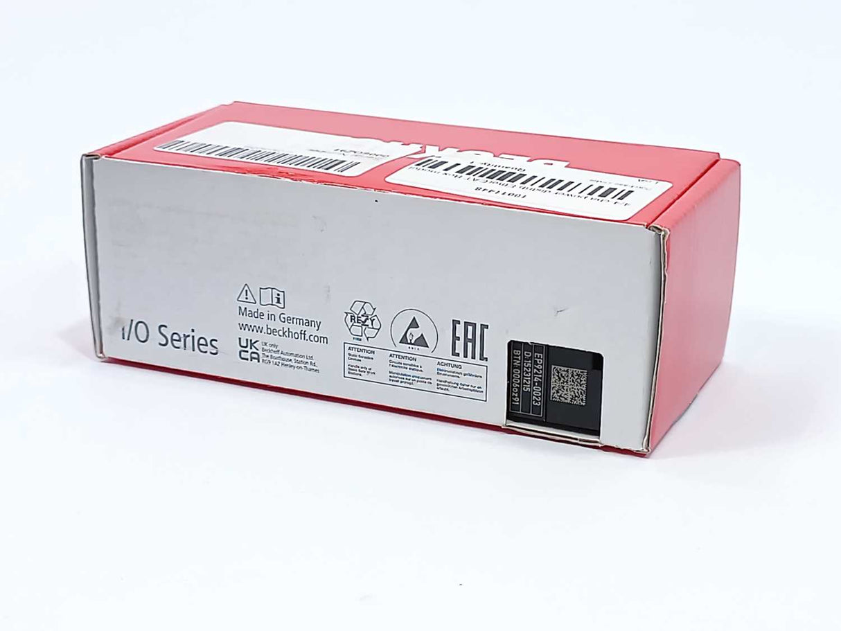 Beckhoff EP9214-0023 EtherCAT Box, 4/4-channel power distribution