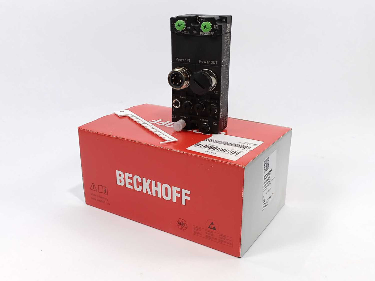 Beckhoff EP9214-0023 EtherCAT Box, 4/4-channel power distribution
