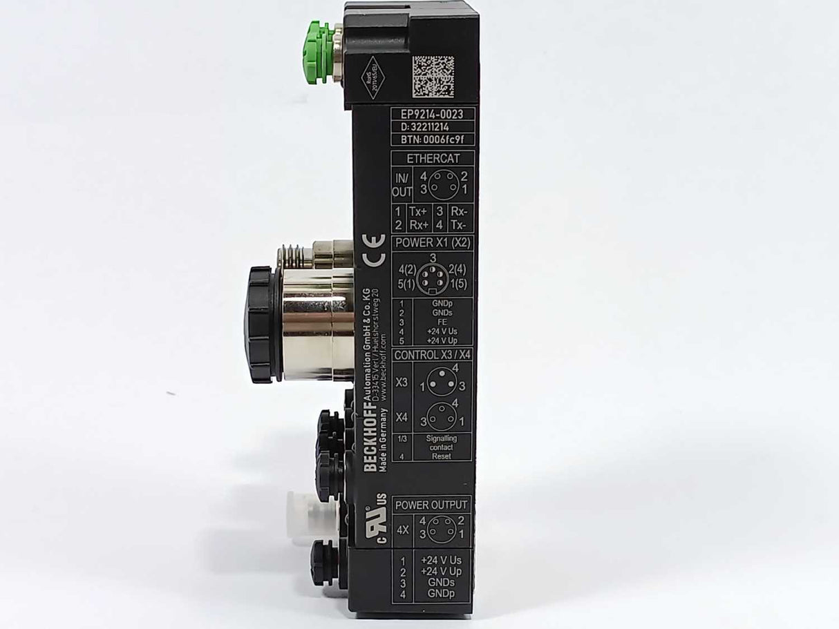 Beckhoff EP9214-0023 EtherCAT Box, 4/4-channel power distribution