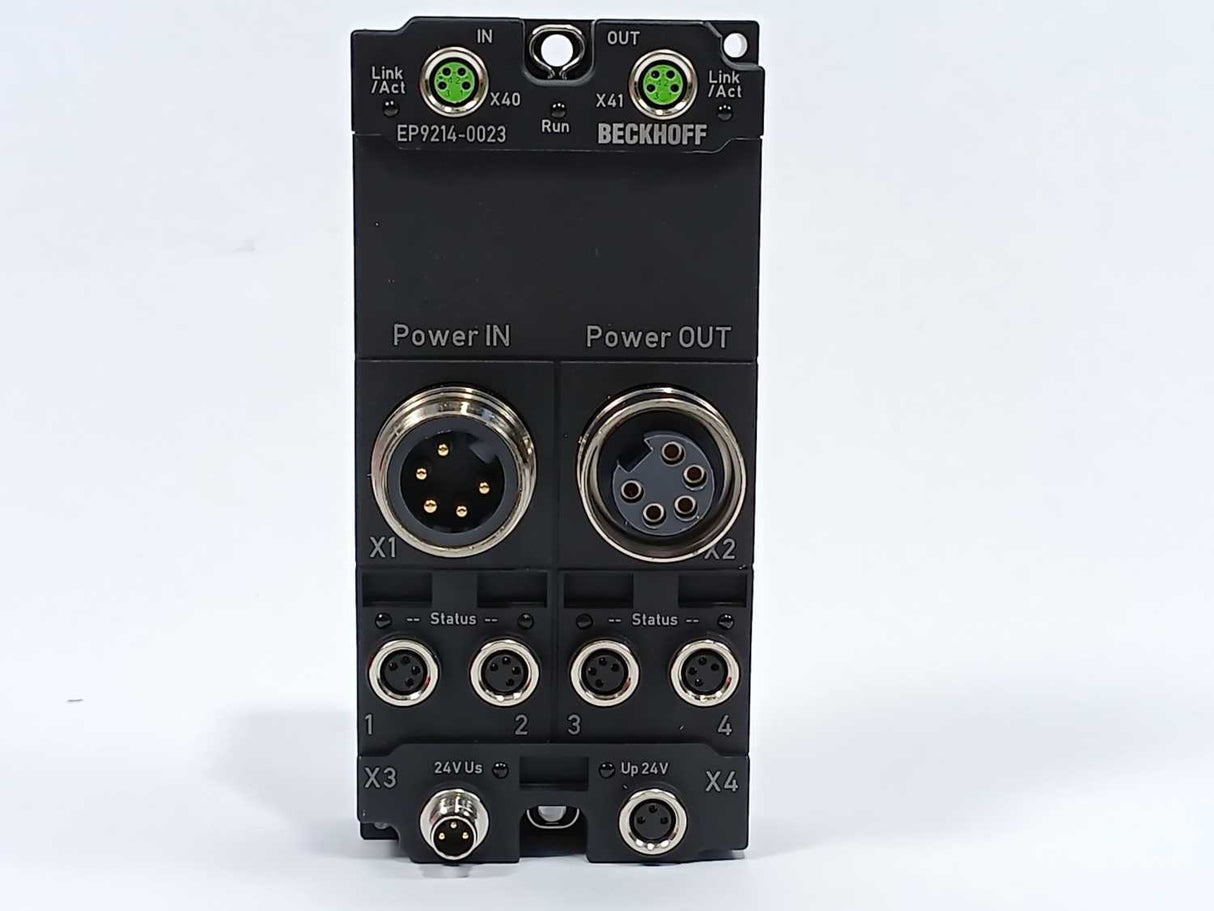 Beckhoff EP9214-0023 EtherCAT Box, 4/4-channel power distribution