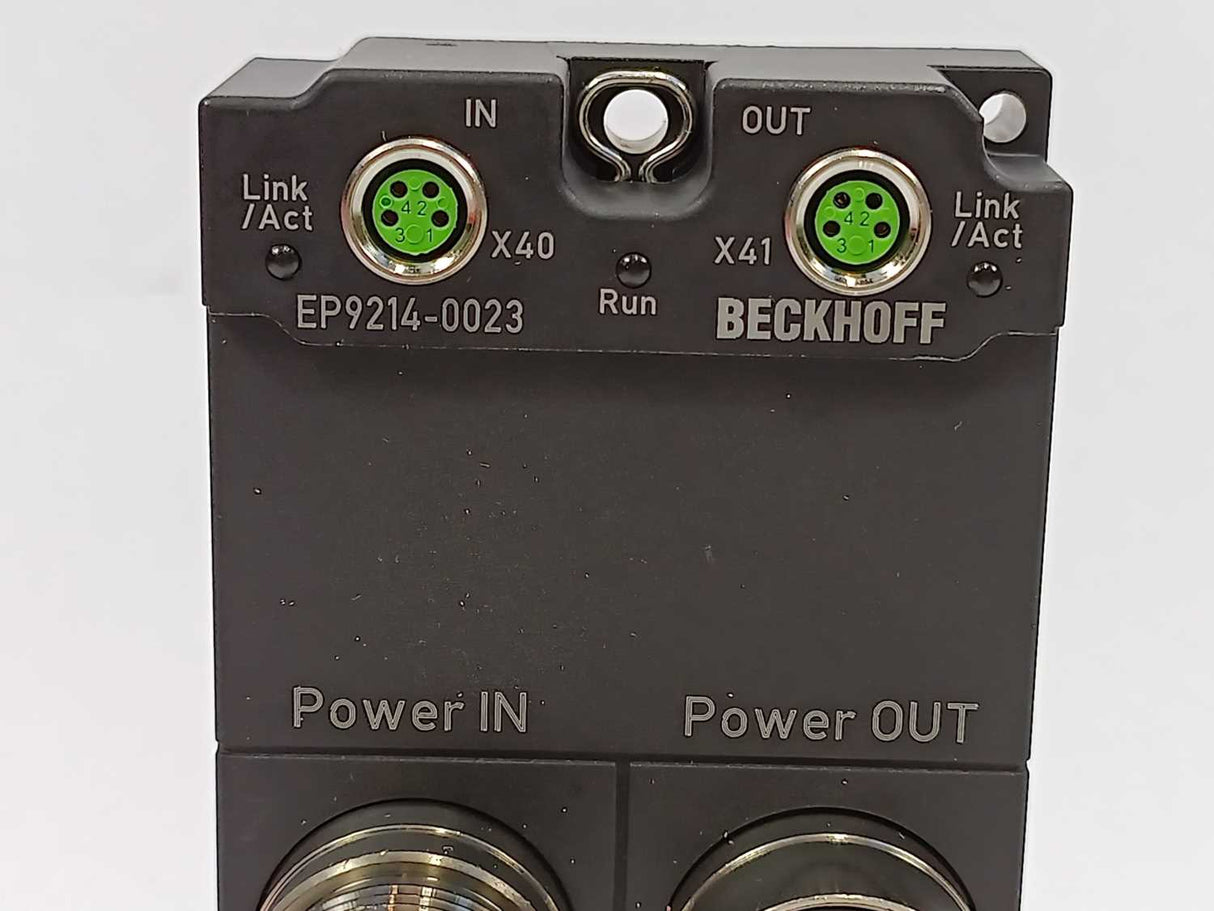 Beckhoff EP9214-0023 EtherCAT Box, 4/4-channel power distribution
