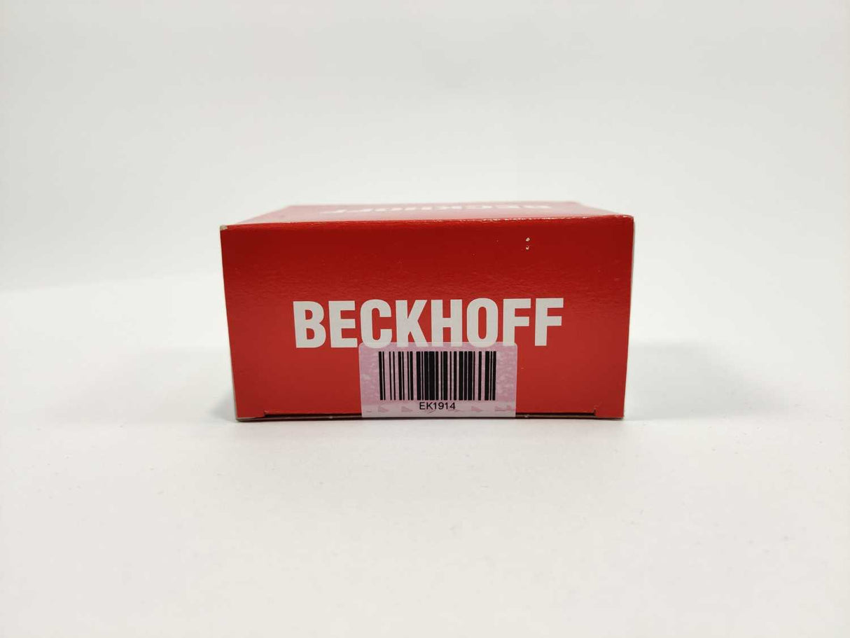 Beckhoff EK1914 EtherCAT Coupler w/ integrated digital standard and safety I/Os