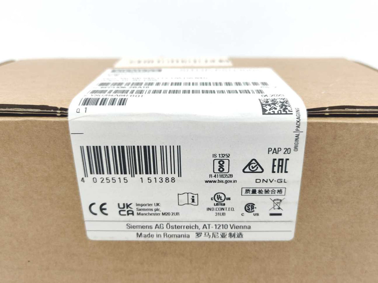 Siemens 6EP1436-2BA10 SITOP PSU300S 24V 20A Power Supply