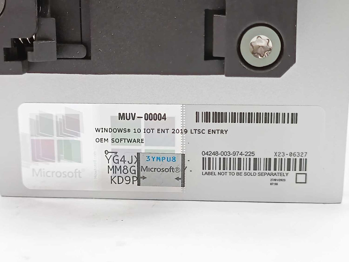 Beckhoff C6017-0020 Ultra-compact Industrial PC serial: 000t0wek